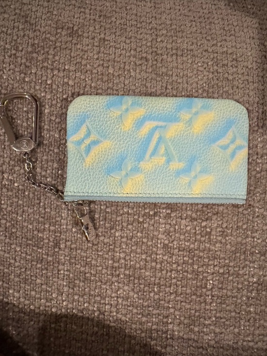 Louis Vuitton Empreinte Monogram Summer Stardust Key Pouch Water Green - Picture 10 of 10